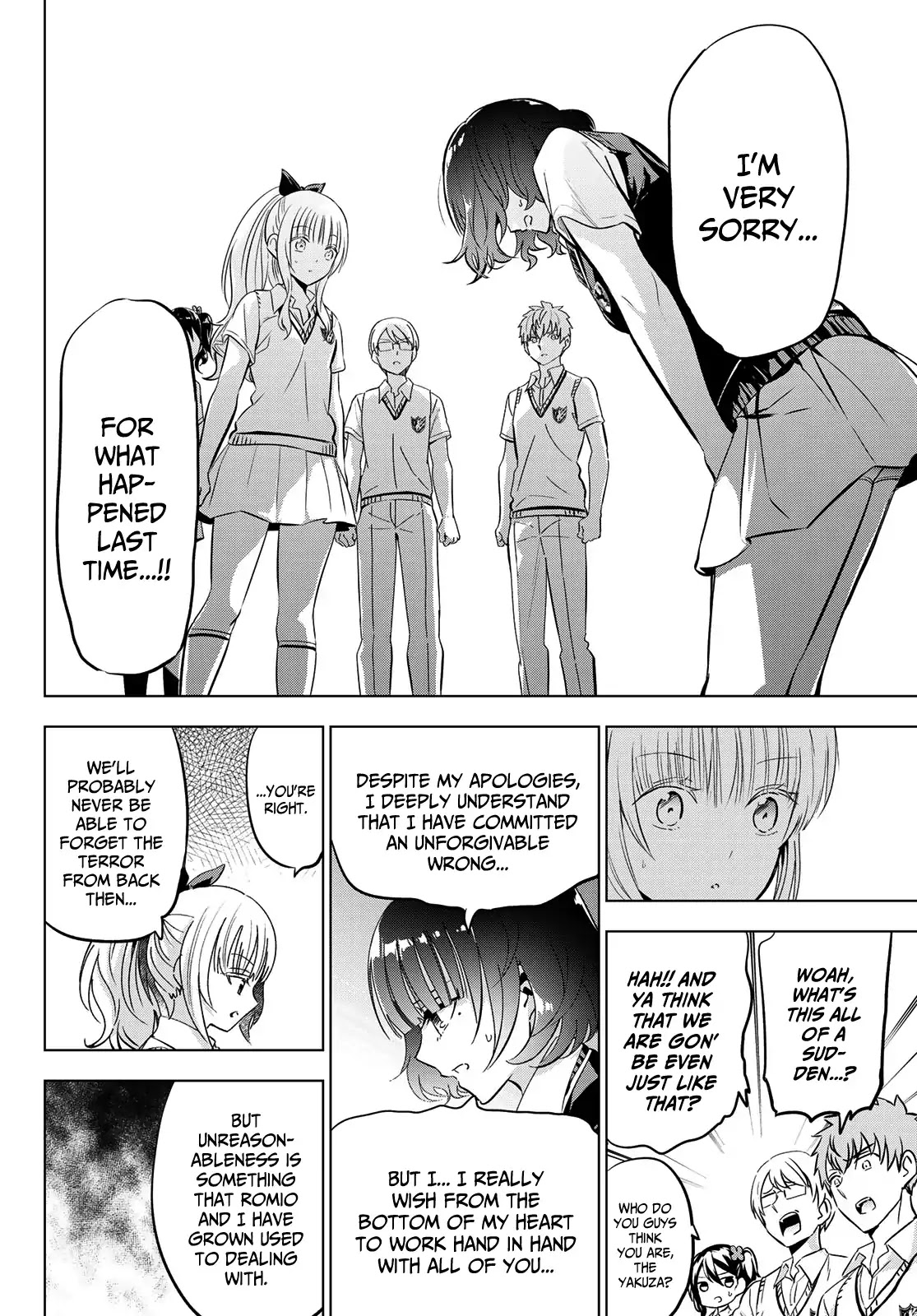 Kishuku Gakkou no Juliet Chapter 96 page 4 - Chapter 96: Romio and the Exhibition Match (Part IV)
