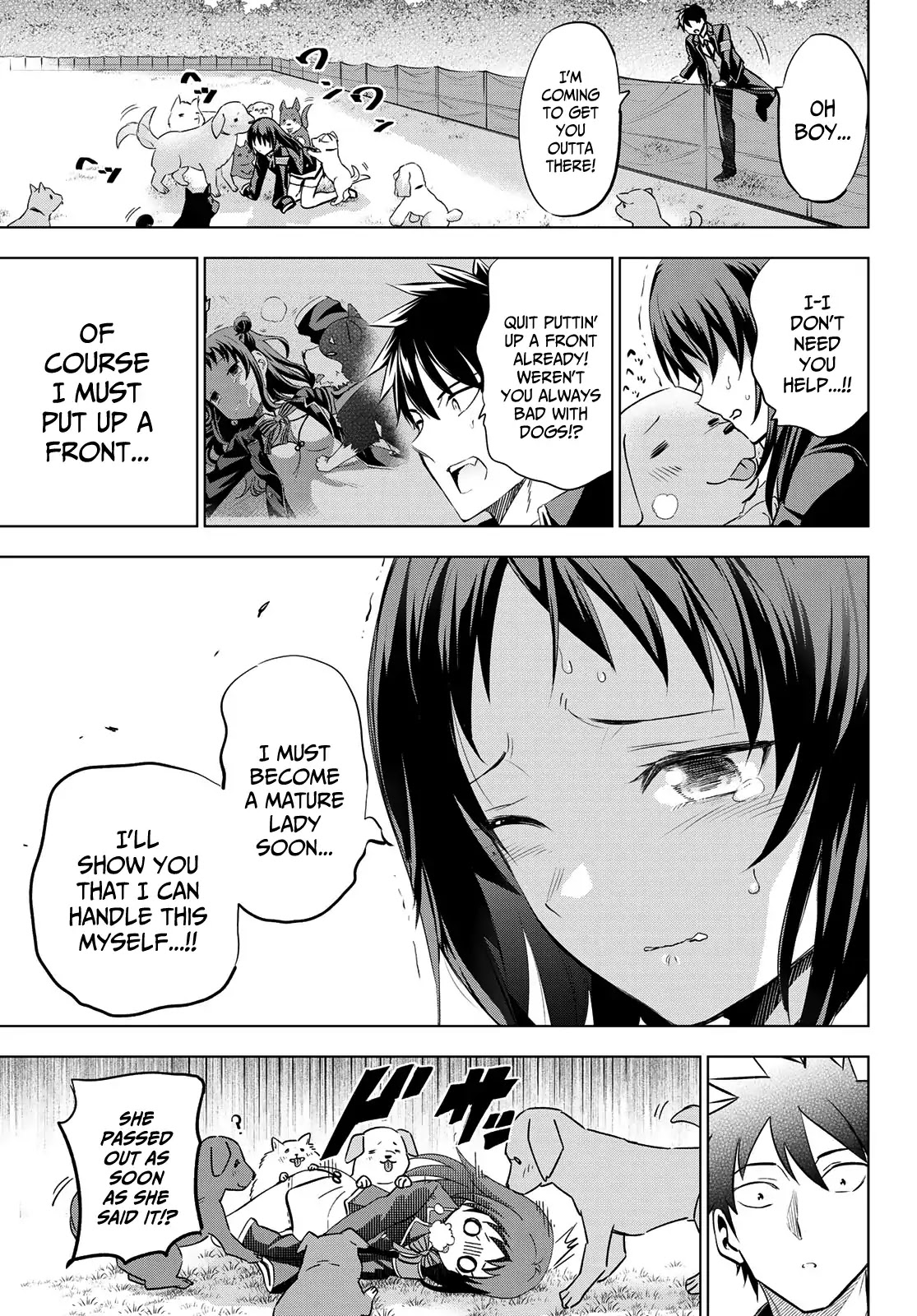Kishuku Gakkou no Juliet Chapter 97 page 13 - Chapter 97: Romio, Teria and a Certain Conclusion