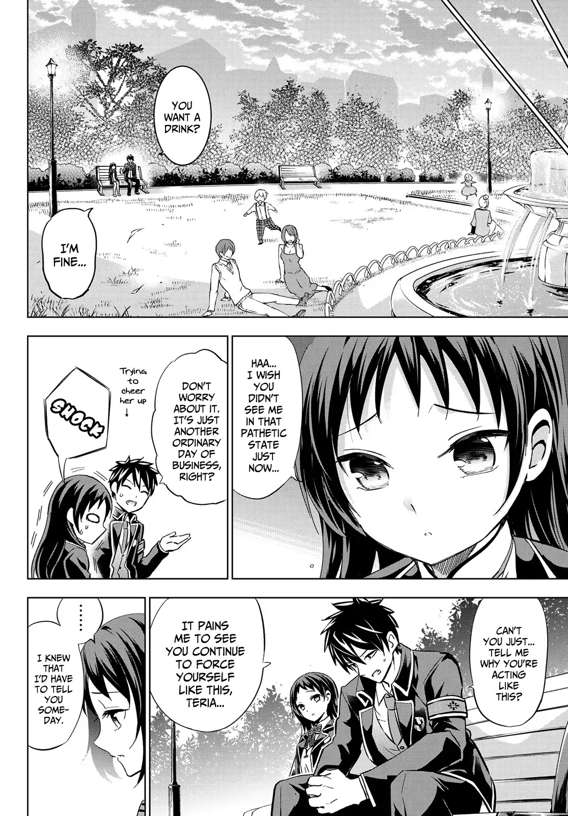 Kishuku Gakkou no Juliet Chapter 97 page 14 - Chapter 97: Romio, Teria and a Certain Conclusion