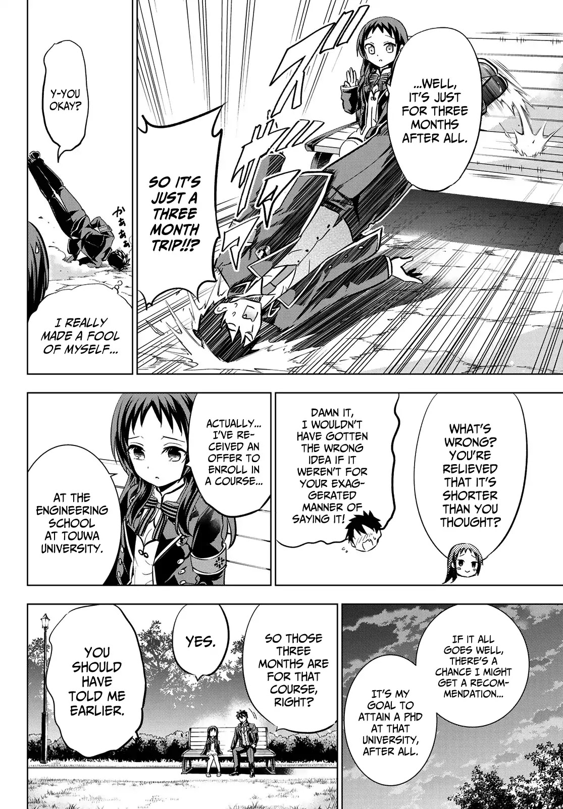 Kishuku Gakkou no Juliet Chapter 97 page 16 - Chapter 97: Romio, Teria and a Certain Conclusion