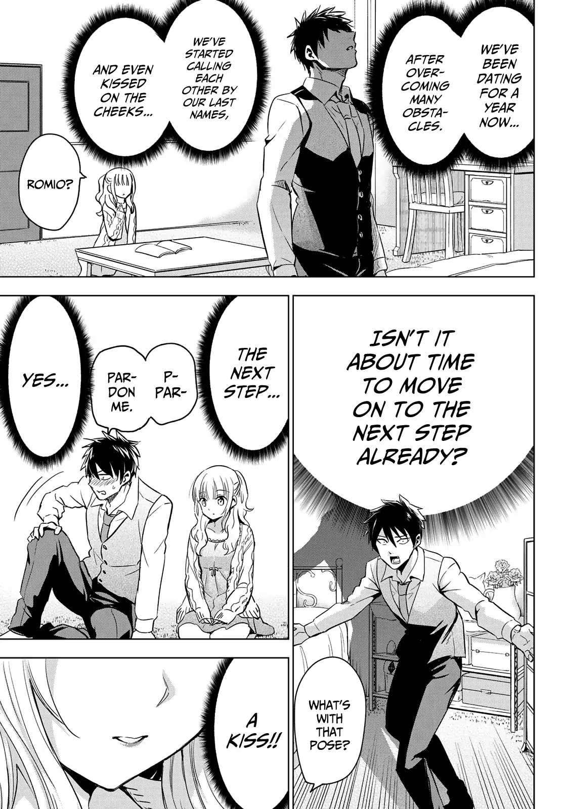 Kishuku Gakkou no Juliet Chapter 98 page 13 - Chapter 98: Romio and Juliet's Room