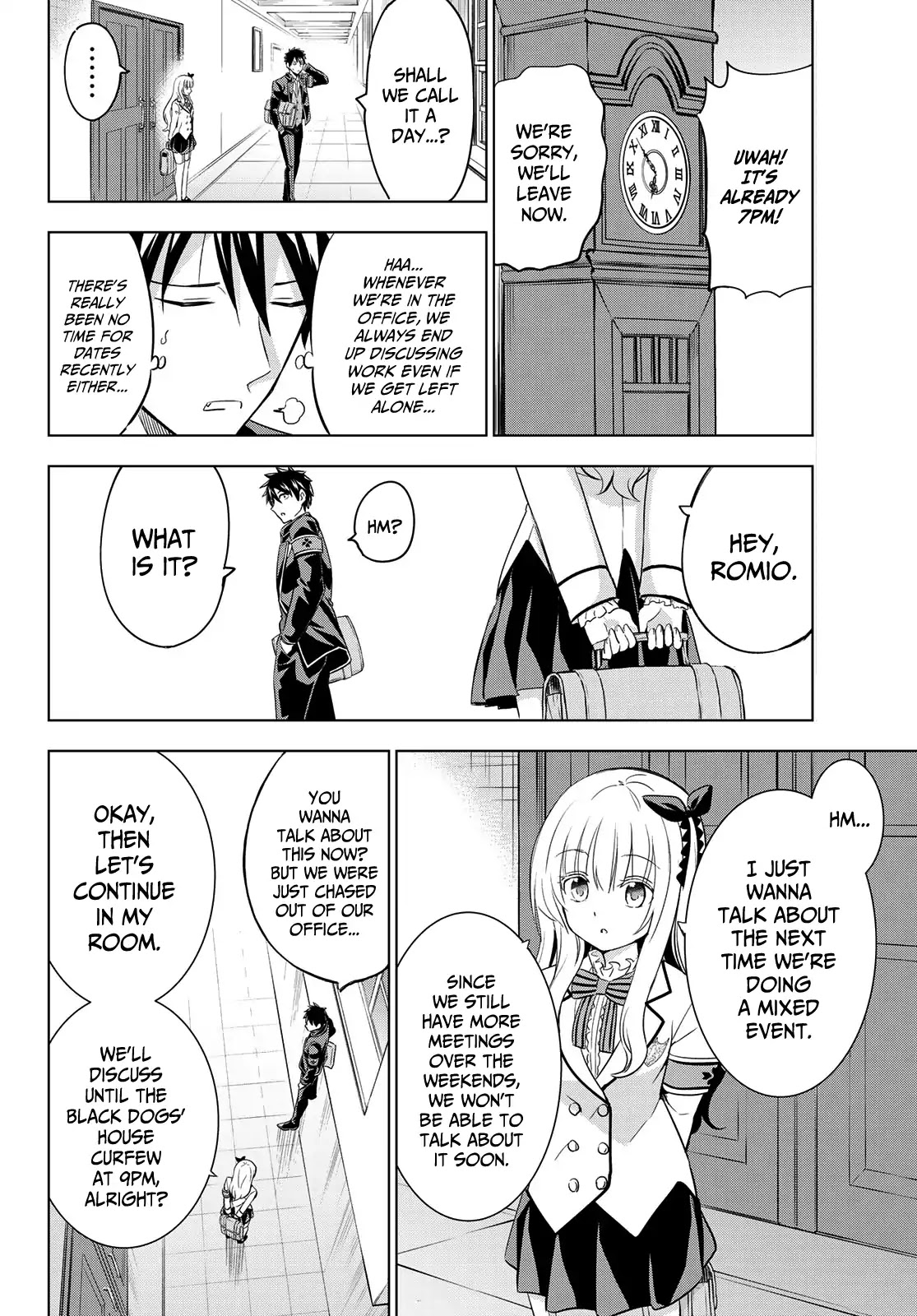 Kishuku Gakkou no Juliet Chapter 98 page 2 - Chapter 98: Romio and Juliet's Room