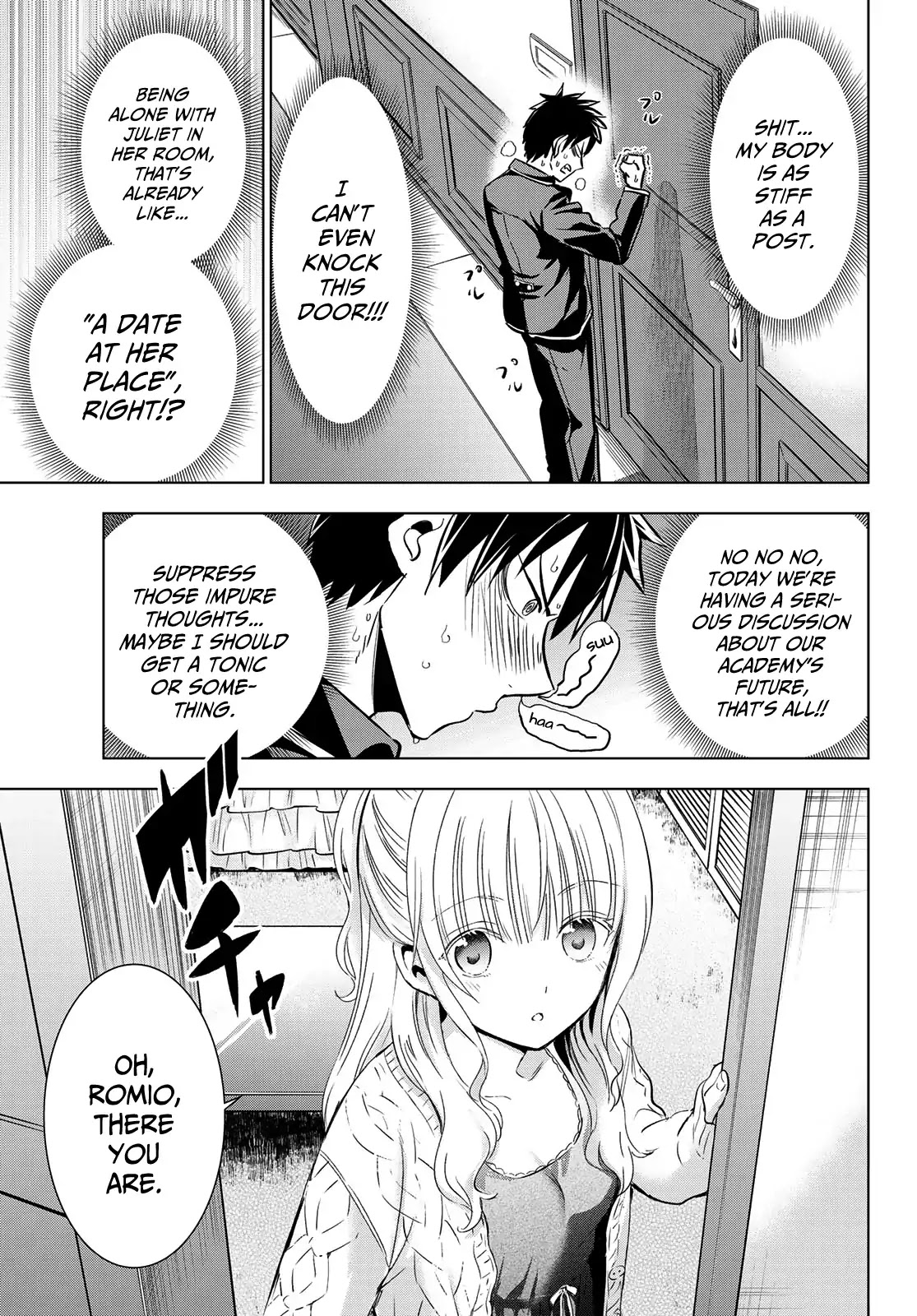 Kishuku Gakkou no Juliet Chapter 98 page 5 - Chapter 98: Romio and Juliet's Room