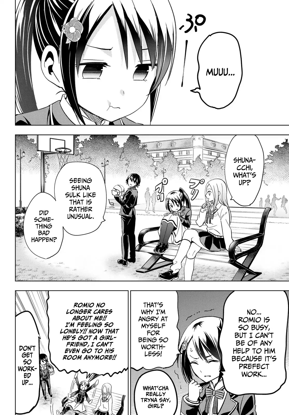 Kishuku Gakkou no Juliet Chapter 99 page 2 - Chapter 99: Romio and the Servant Wars