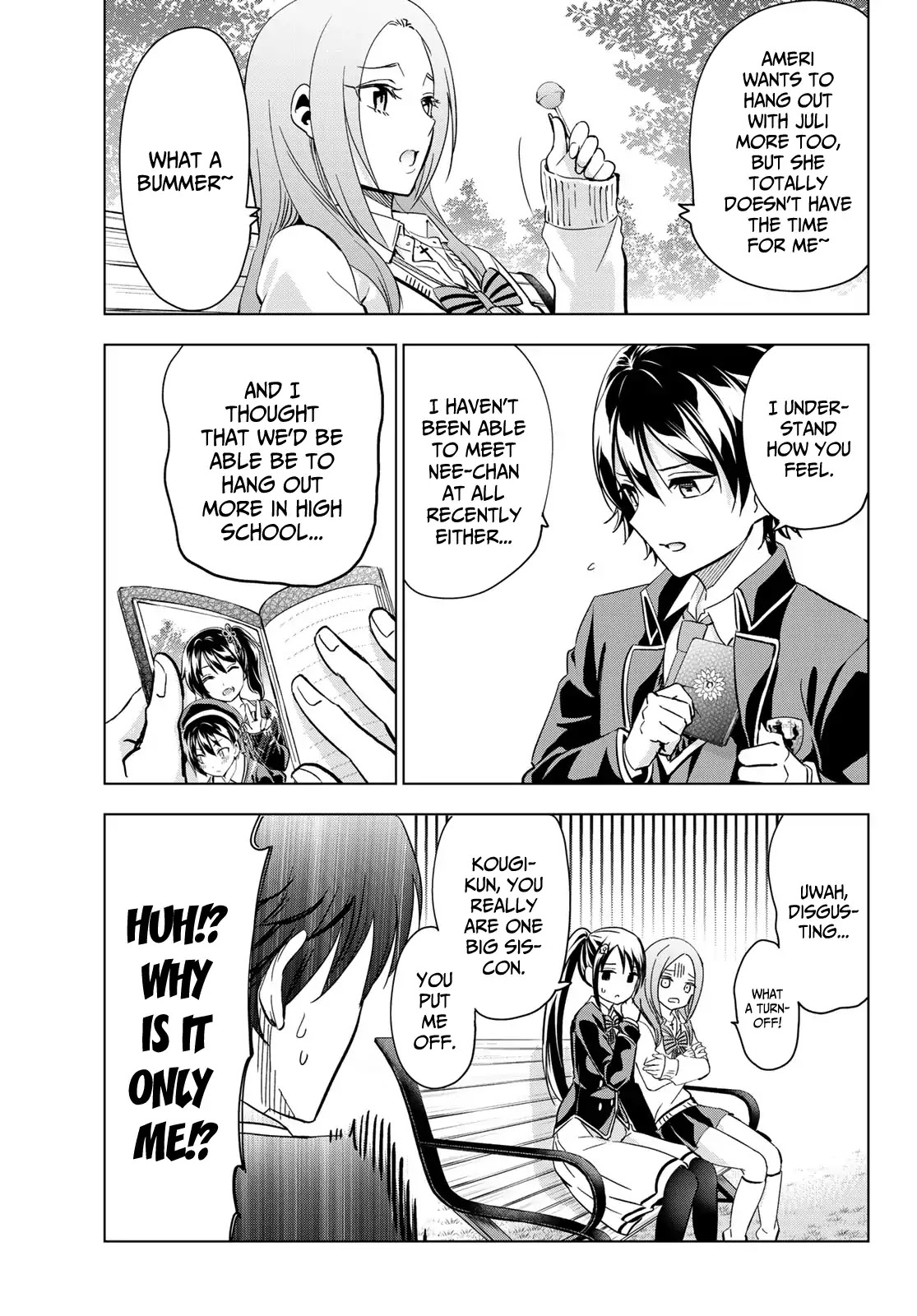 Kishuku Gakkou no Juliet Chapter 99 page 3 - Chapter 99: Romio and the Servant Wars