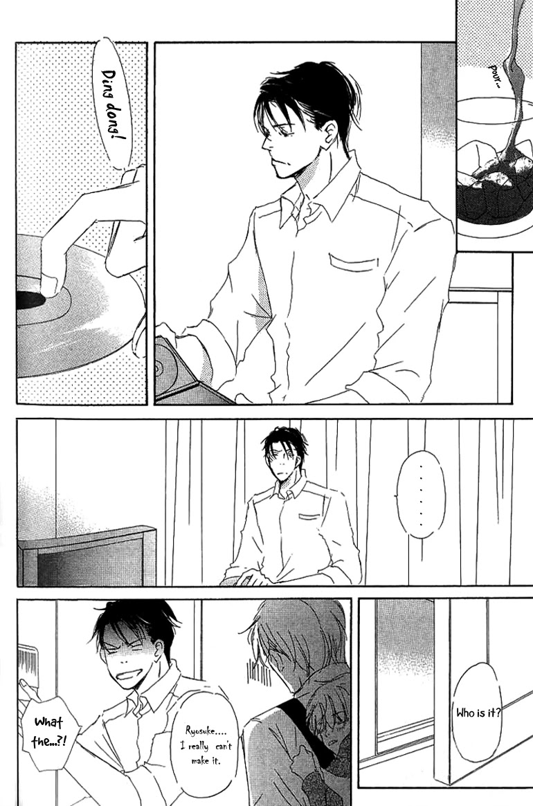 Kiss Blue Chapter 9.1 page 10 - Chapter 9.1: He Is Waiting For Him at the Cafe