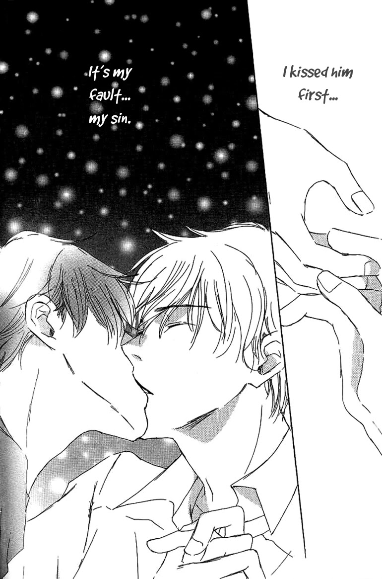 Kiss Blue Chapter 9.1 page 2 - Chapter 9.1: He Is Waiting For Him at the Cafe