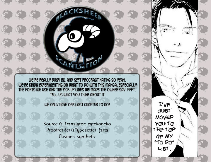 Kiss Blue Chapter 9.1 page 29 - Chapter 9.1: He Is Waiting For Him at the Cafe