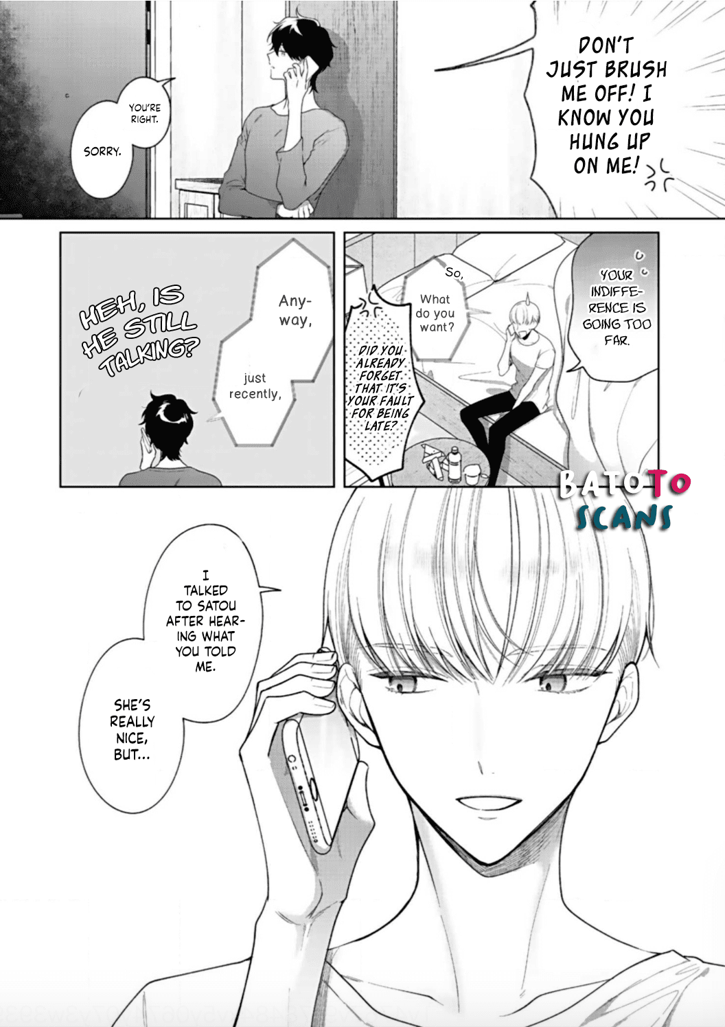Kiss de Fusaide, Bare naide. Chapter 7 page 16 - Chapter 7