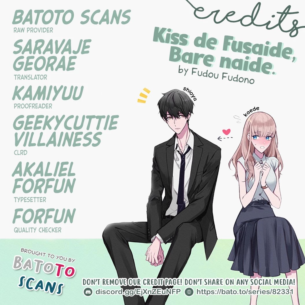 Kiss de Fusaide, Bare naide. Chapter 7 page 3 - Chapter 7