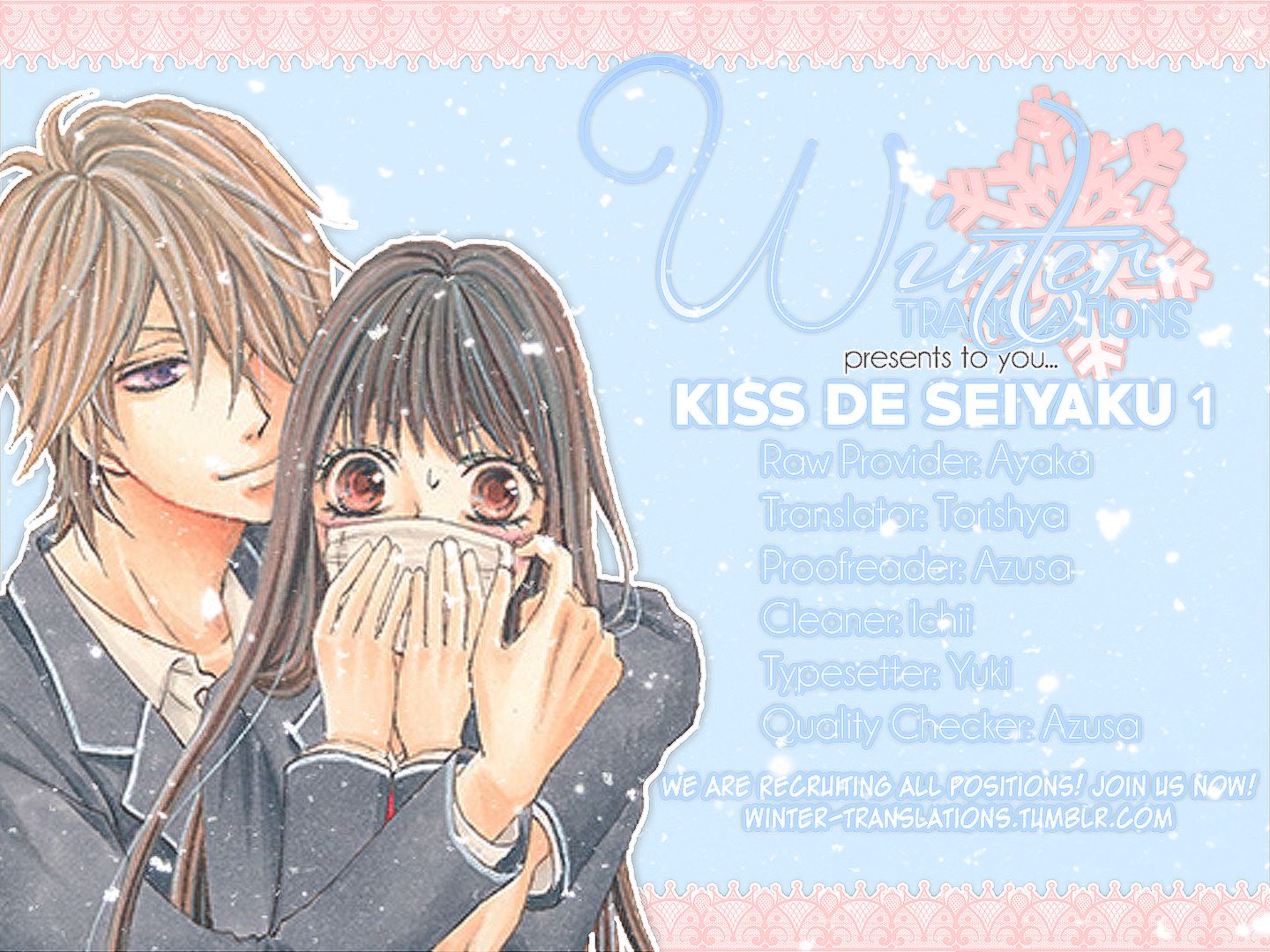 Kiss de Seiyaku Chapter 1 page 2 - Chapter 1