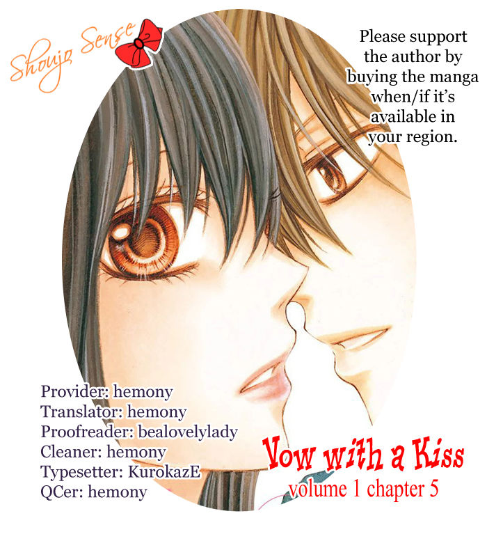 Kiss de Seiyaku Chapter 5 page 1 - Chapter 5