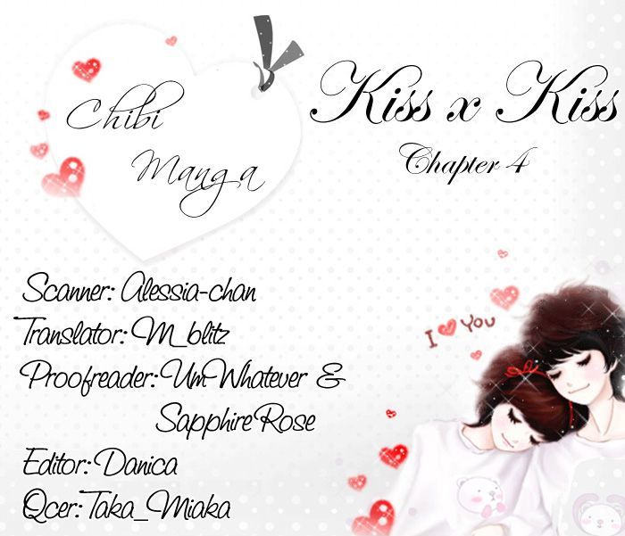 Kiss Kiss Chapter 4 page 1 - Chapter 4