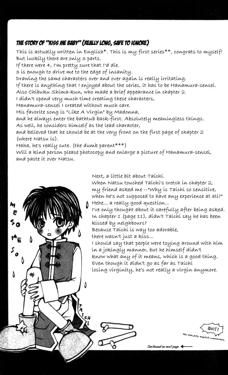 Kiss Me Baby Chapter 3 page 43 - Chapter 3: Last Struggle for the First Kiss