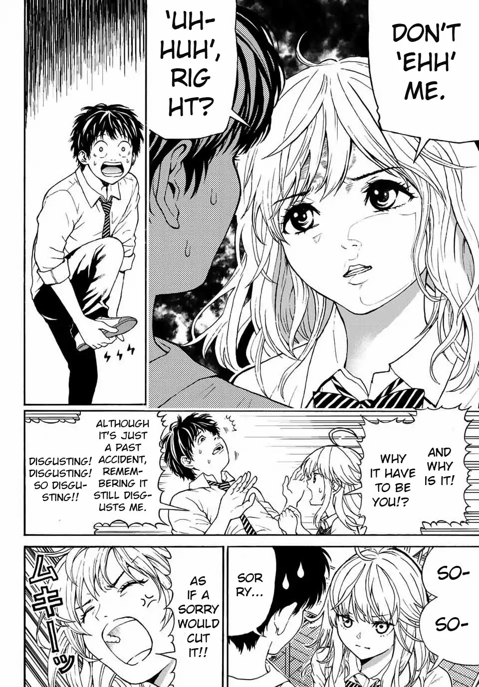 Kiss Me or I'll Die Chapter 1 page 13 - Chapter 1: Uenohara Rinko's Medical Report.