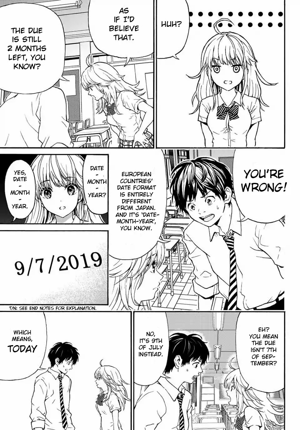 Kiss Me or I'll Die Chapter 1 page 20 - Chapter 1: Uenohara Rinko's Medical Report.