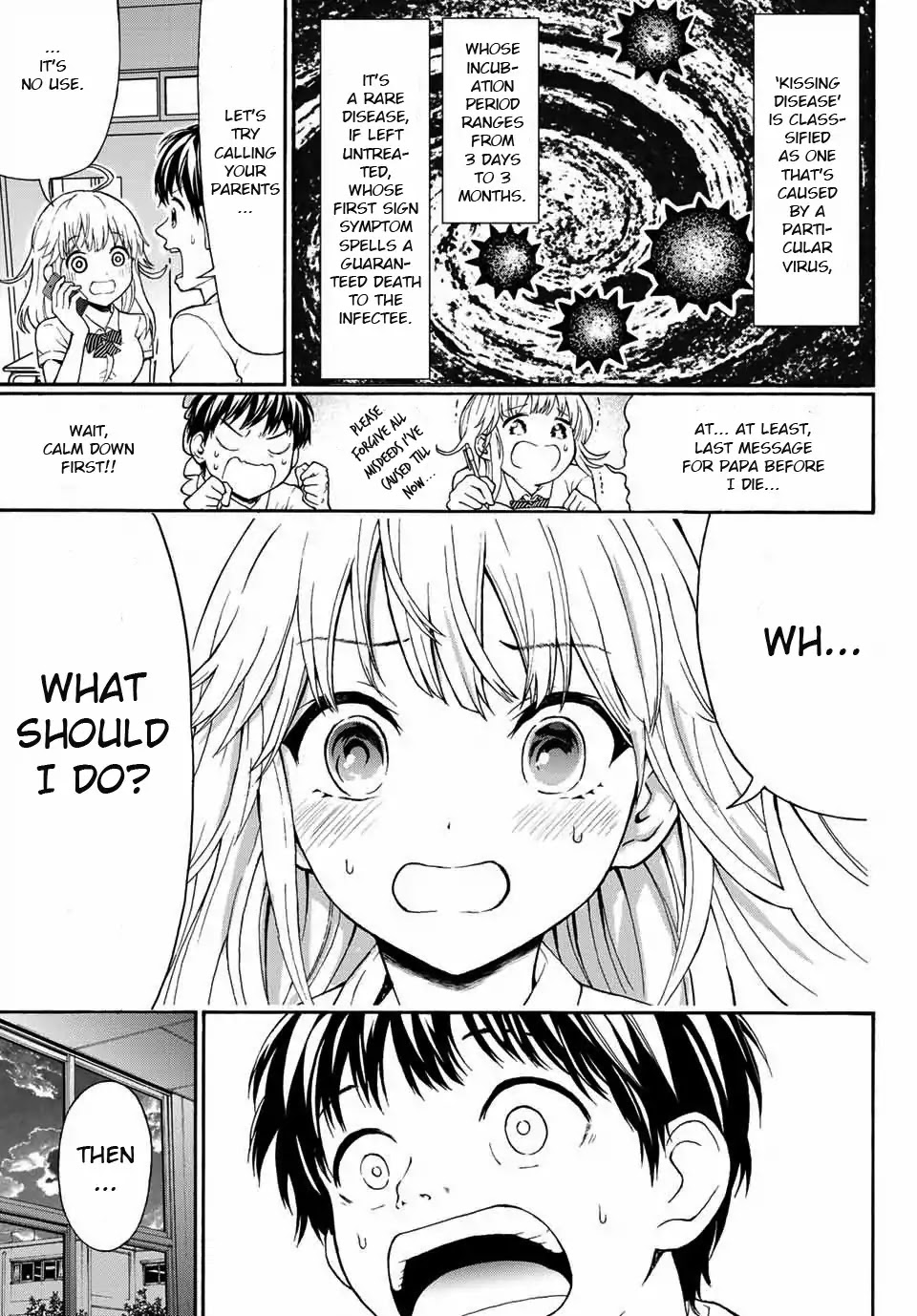 Kiss Me or I'll Die Chapter 1 page 22 - Chapter 1: Uenohara Rinko's Medical Report.