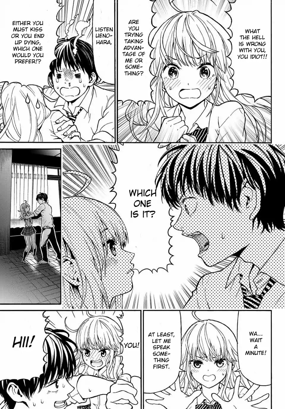 Kiss Me or I'll Die Chapter 1 page 26 - Chapter 1: Uenohara Rinko's Medical Report.