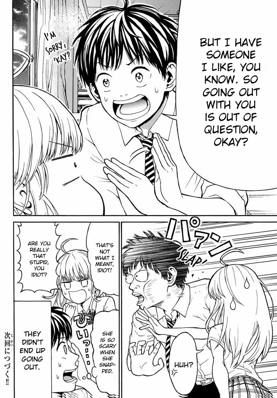 Kiss Me or I'll Die Chapter 1 page 36 - Chapter 1: Uenohara Rinko's Medical Report.