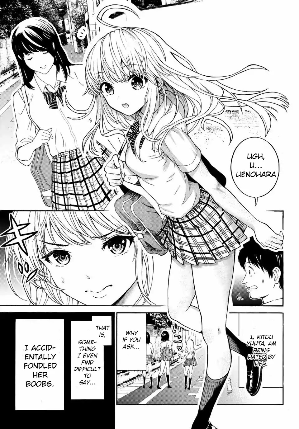 Kiss Me or I'll Die Chapter 1 page 4 - Chapter 1: Uenohara Rinko's Medical Report.