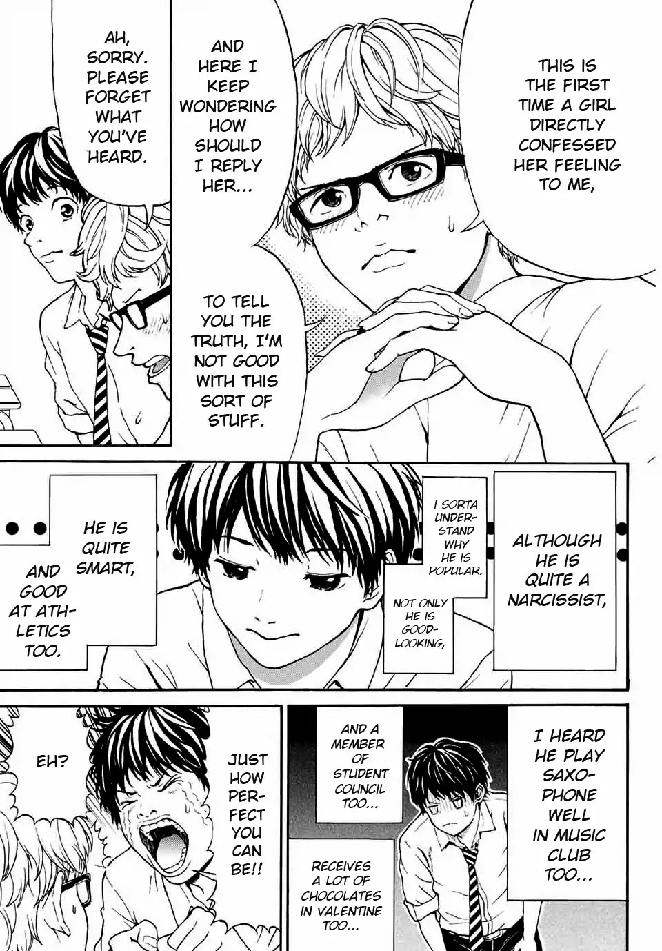 Kiss Me or I'll Die Chapter 1 page 8 - Chapter 1: Uenohara Rinko's Medical Report.