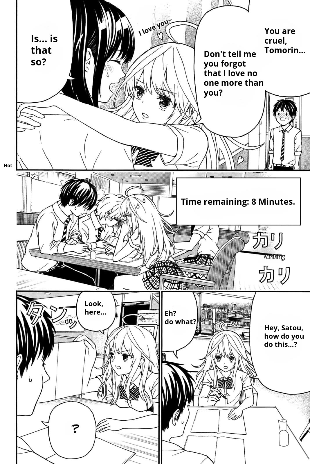 Kiss Me or I'll Die Chapter 13 page 9 - Chapter 13: A tense study session