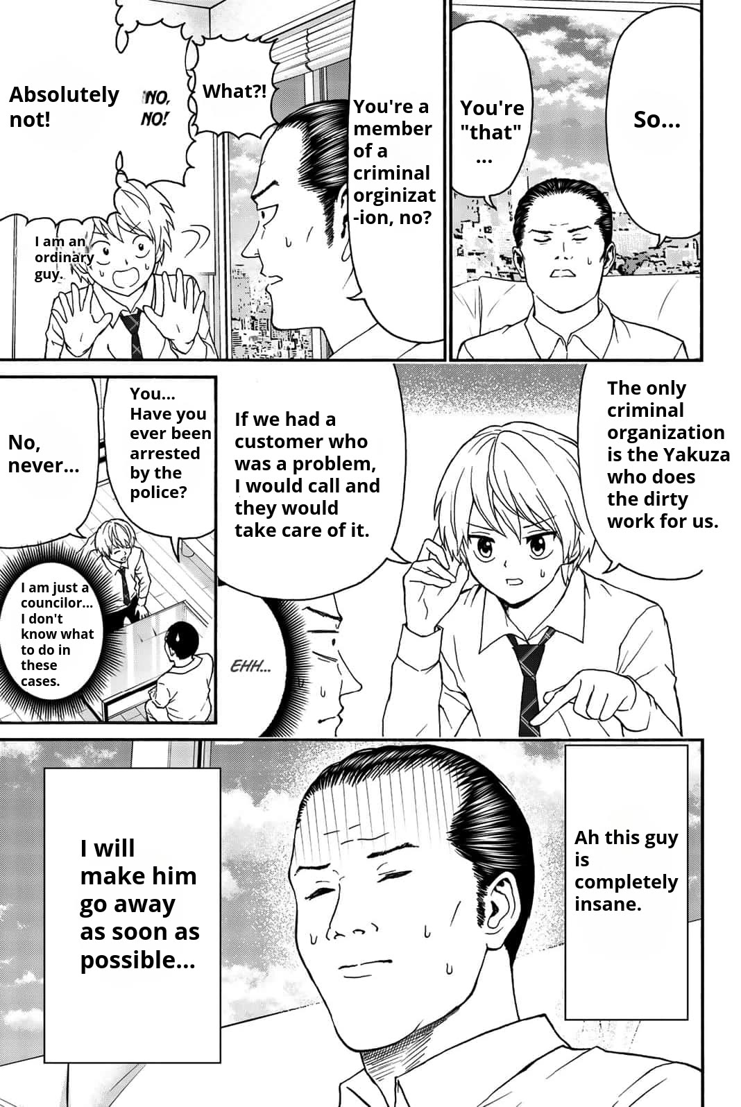 Kiss Me or I'll Die Chapter 14 page 7 - Chapter 14: The agony of Uenohara Hiroshi