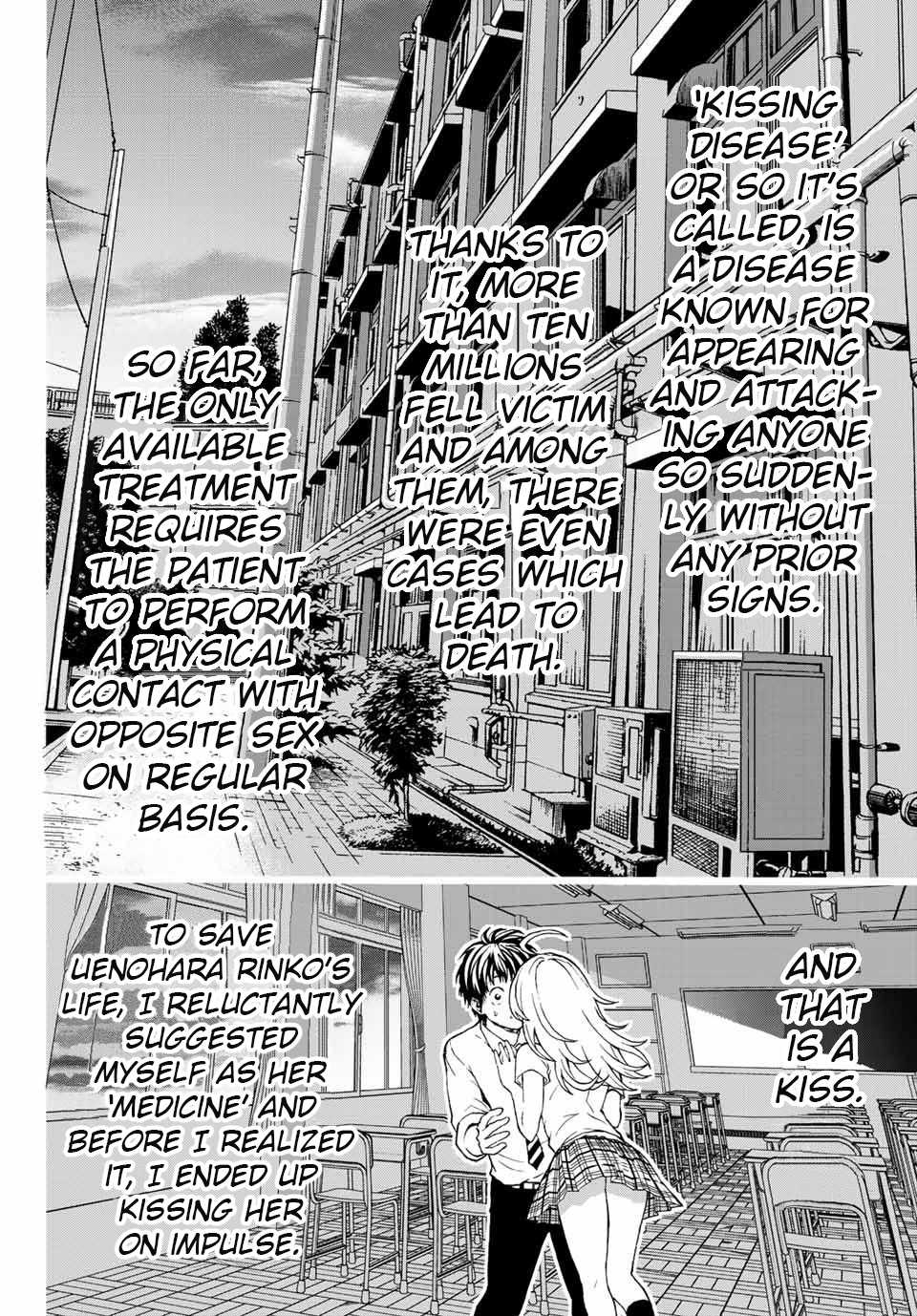 Kiss Me or I'll Die Chapter 2 page 5 - Chapter 2: Uenohara Rinko is in Dilemma.