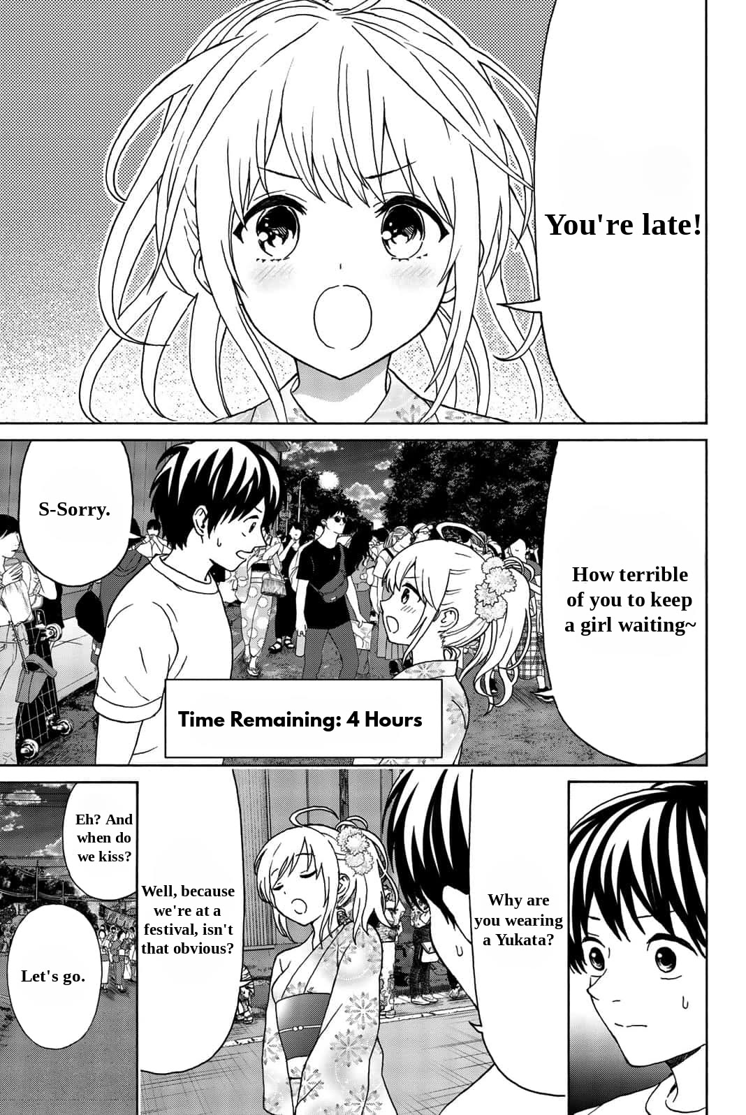 Kiss Me or I'll Die Chapter 22 page 5 - Chapter 22: A night at the festival (1)