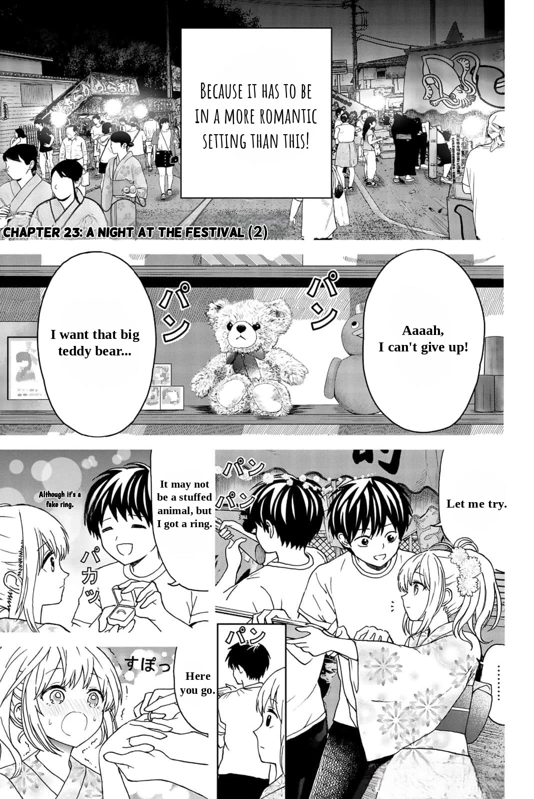 Kiss Me or I'll Die Chapter 23 page 1 - Chapter 23: A night at the festival (2)