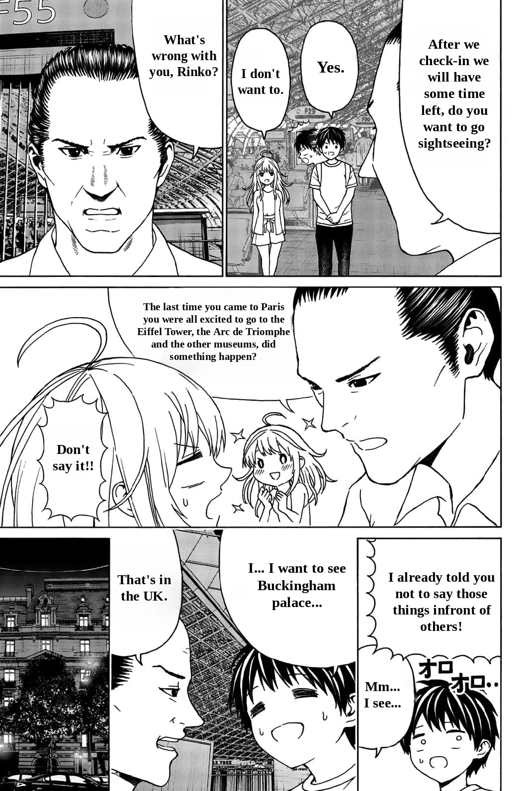 Kiss Me or I'll Die Chapter 27 page 6 - Chapter 27: The Three in Paris (1)