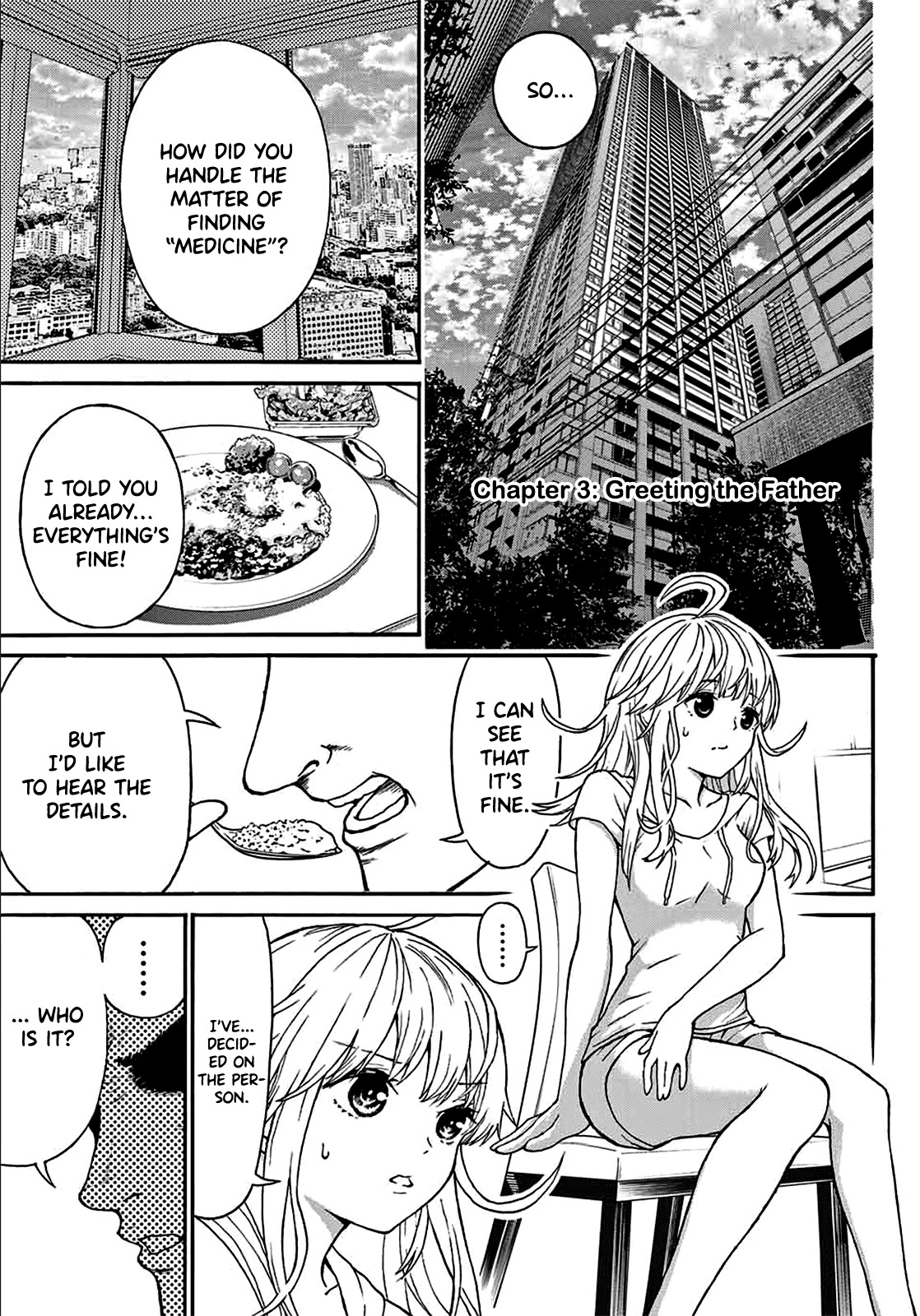 Kiss Me or I'll Die Chapter 3 page 2 - Chapter 3: Greeting the Father