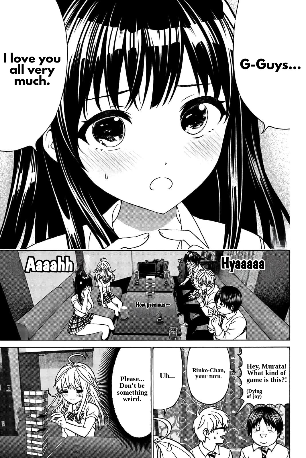 Kiss Me or I'll Die Chapter 30 page 4 - Chapter 30: Love Jenga Chaos