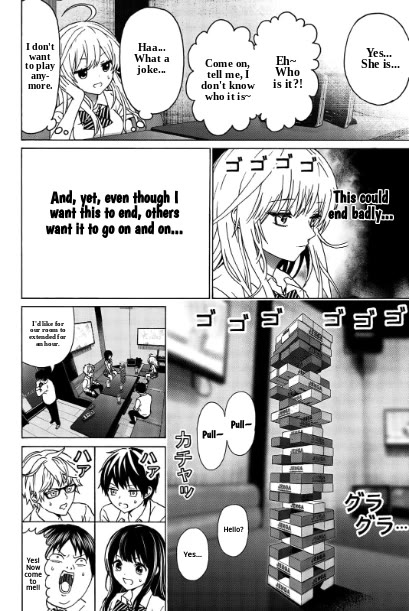 Kiss Me or I'll Die Chapter 30 page 7 - Chapter 30: Love Jenga Chaos