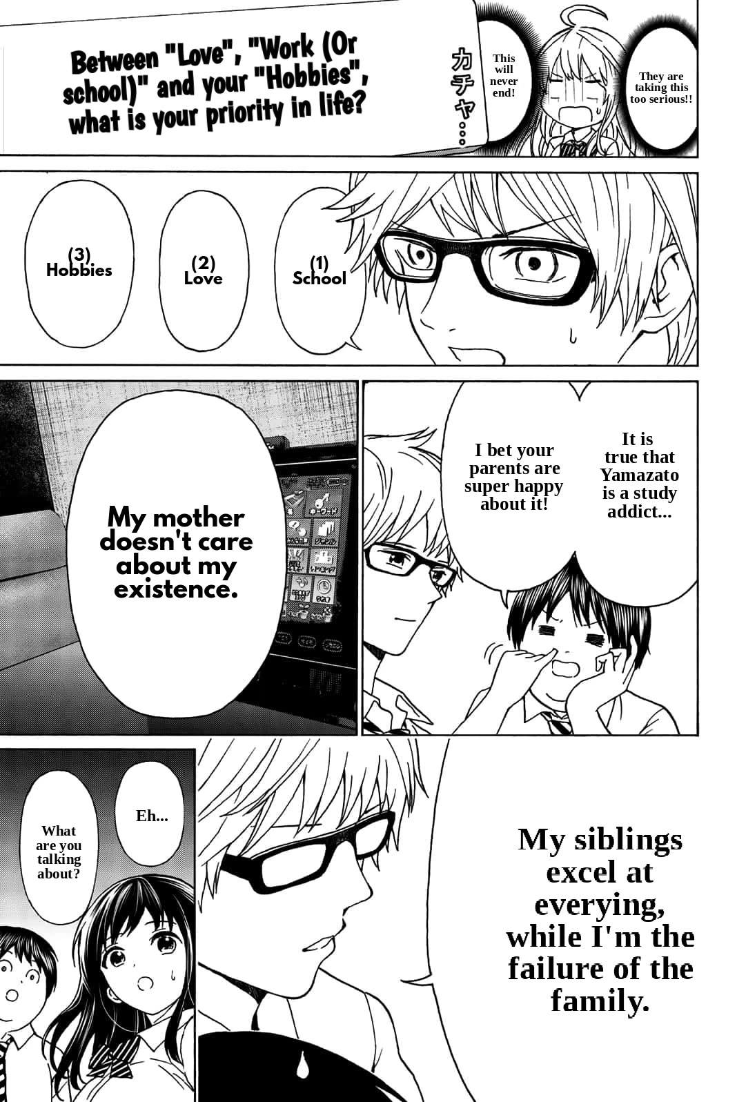 Kiss Me or I'll Die Chapter 30 page 8 - Chapter 30: Love Jenga Chaos