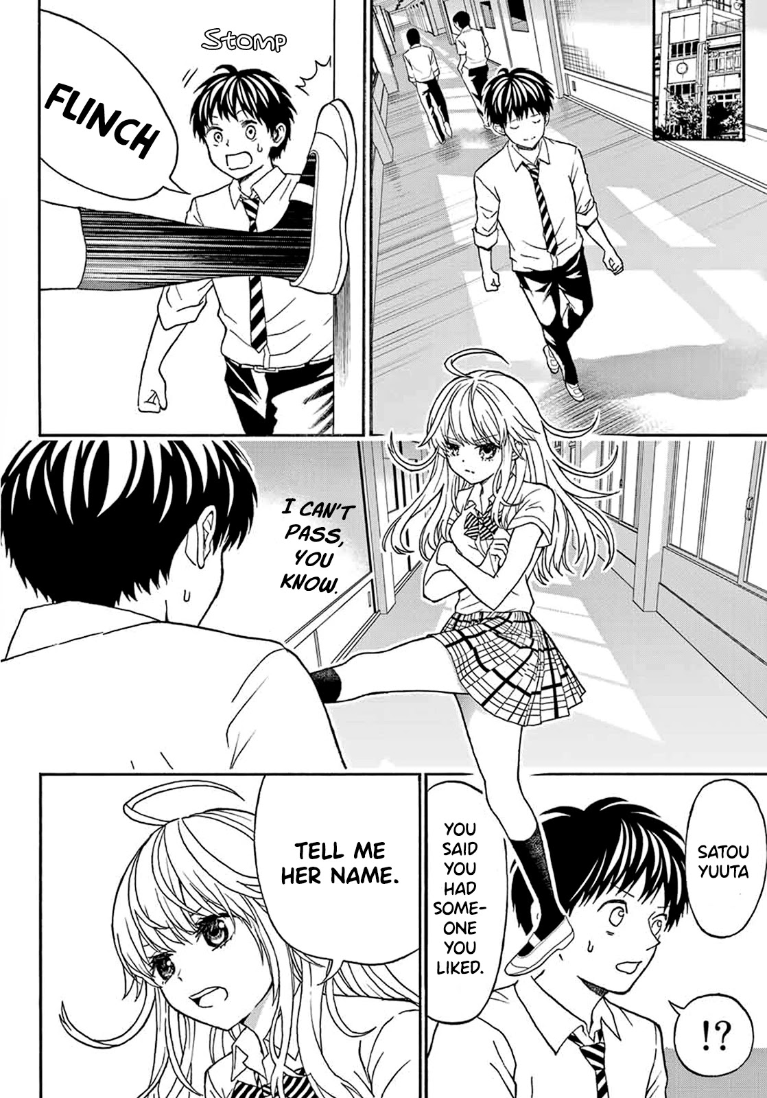 Kiss Me or I'll Die Chapter 4 page 11 - Chapter 4: When you Stare at The One you Love