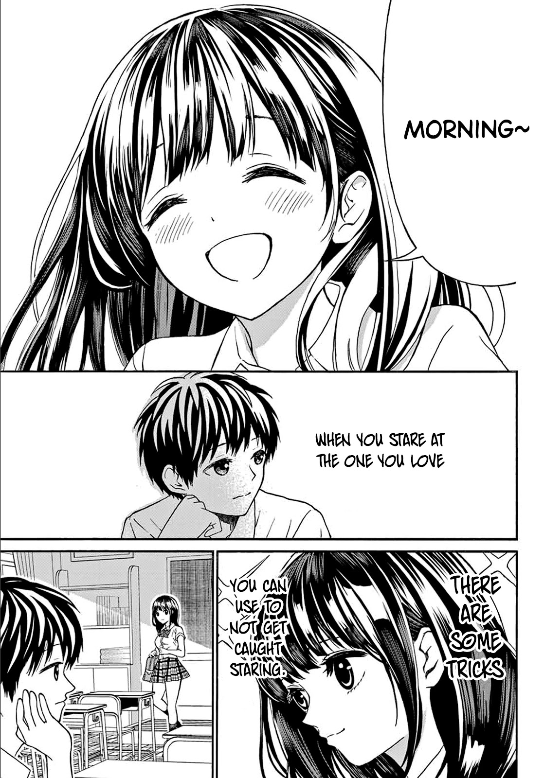 Kiss Me or I'll Die Chapter 4 page 4 - Chapter 4: When you Stare at The One you Love
