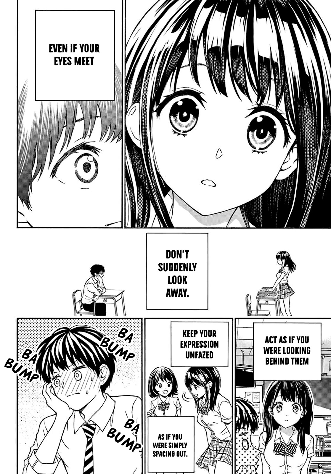 Kiss Me or I'll Die Chapter 4 page 5 - Chapter 4: When you Stare at The One you Love