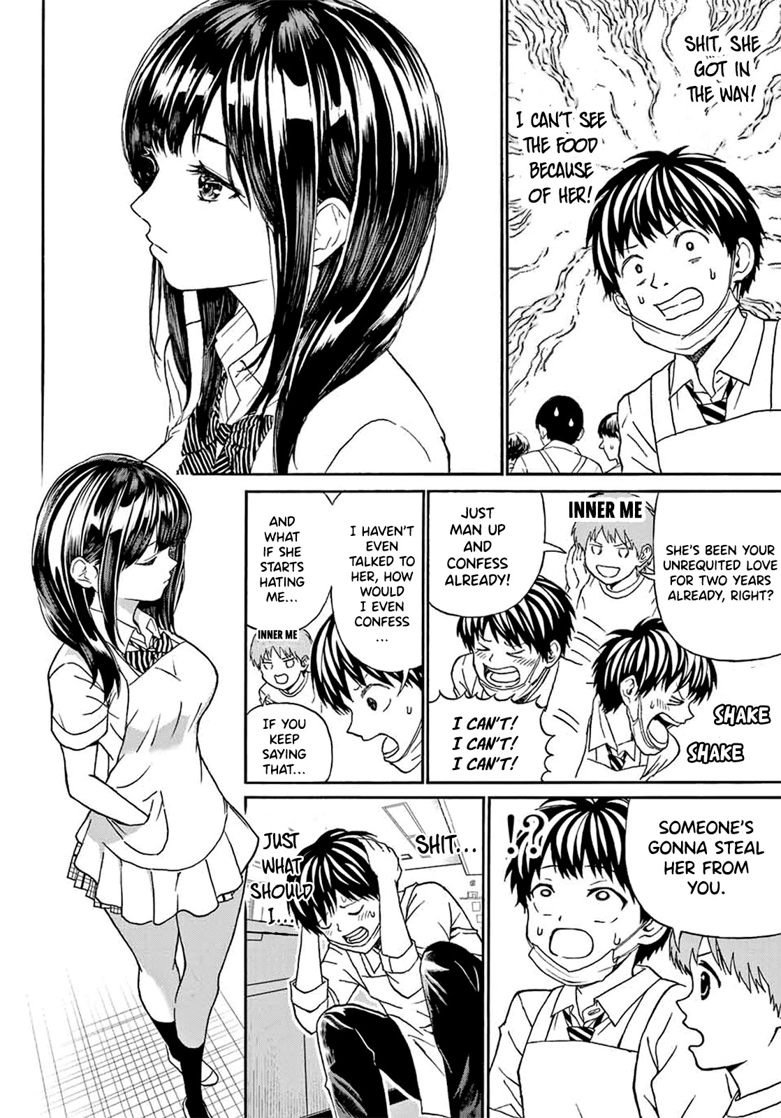 Kiss Me or I'll Die Chapter 4 page 9 - Chapter 4: When you Stare at The One you Love