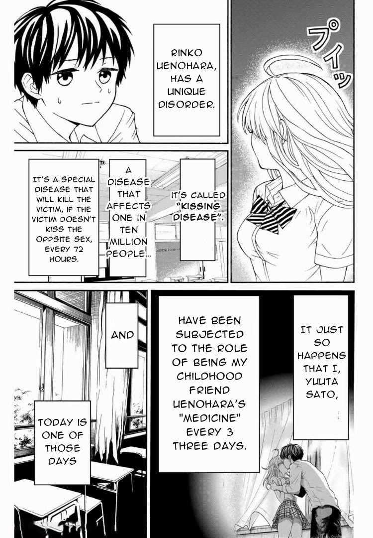 Kiss Me or I'll Die Chapter 8 page 5 - Chapter 8: There's something up with Uenohara today.