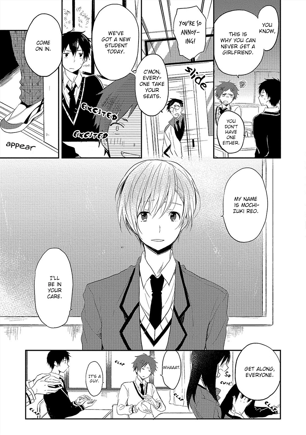 Kiss Shite Yowamushi-kun! Chapter 4 page 4 - Chapter 4