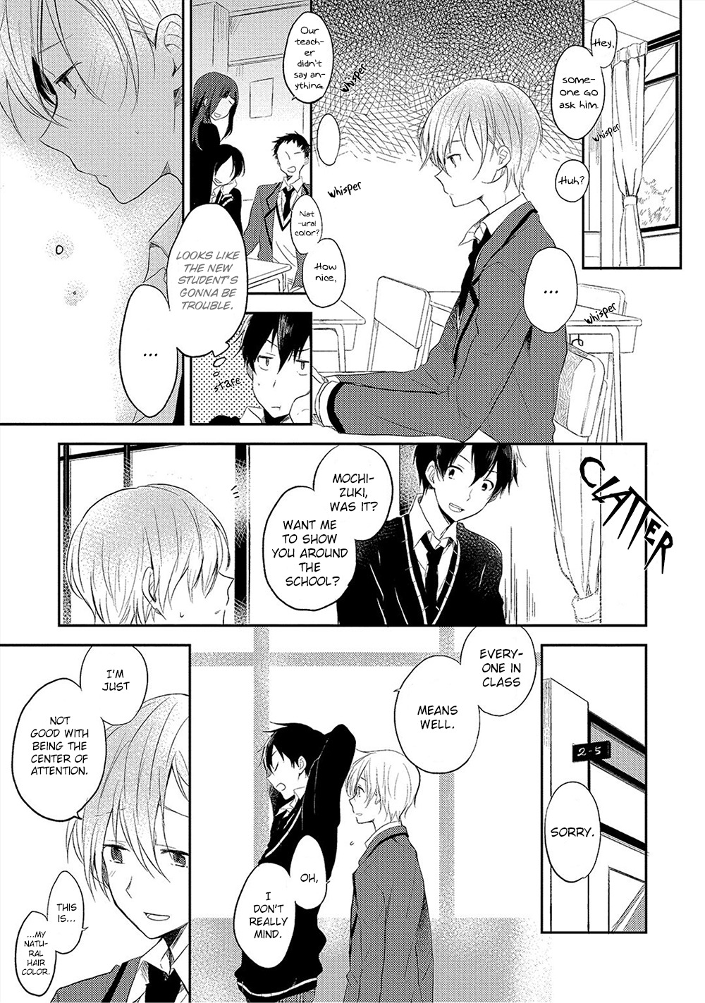 Kiss Shite Yowamushi-kun! Chapter 4 page 6 - Chapter 4