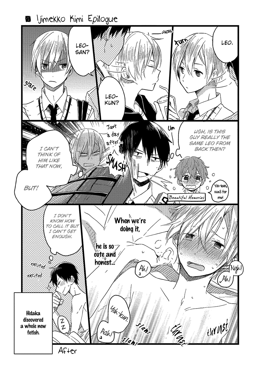 Kiss Shite Yowamushi-kun! Chapter 5 page 33 - Chapter 5