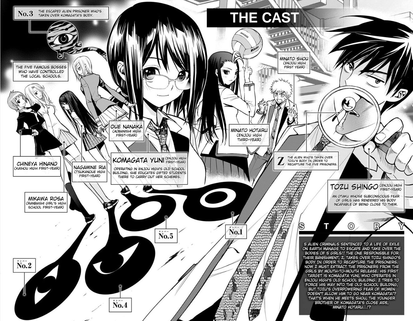 Kiss x Death Chapter 17.5 page 3 - Chapter 17.5 : Volume 2 Extras (Part 1)