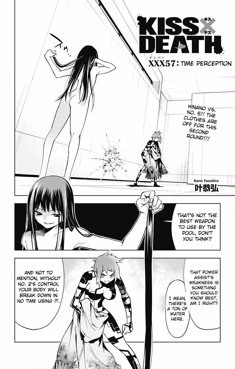Kiss x Death Chapter 57 page 1 - Chapter 57 : Time Perception
