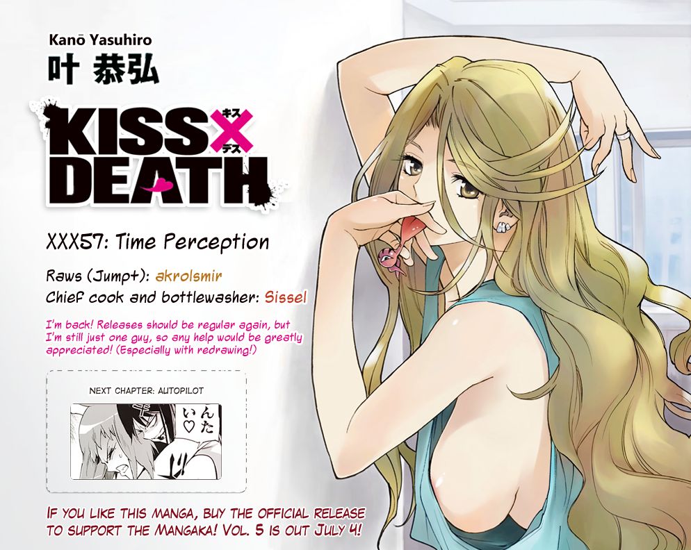 Kiss x Death Chapter 57 page 13 - Chapter 57 : Time Perception