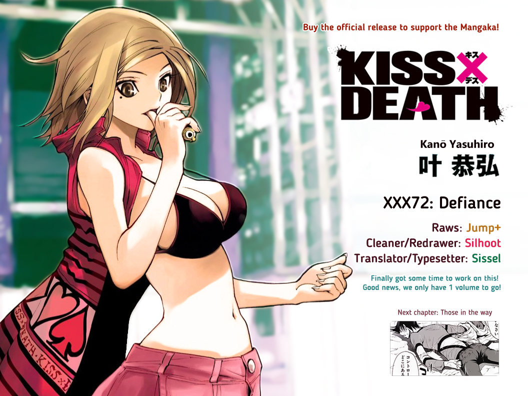 Kiss x Death Chapter 72 page 13 - Chapter 72: Defiance