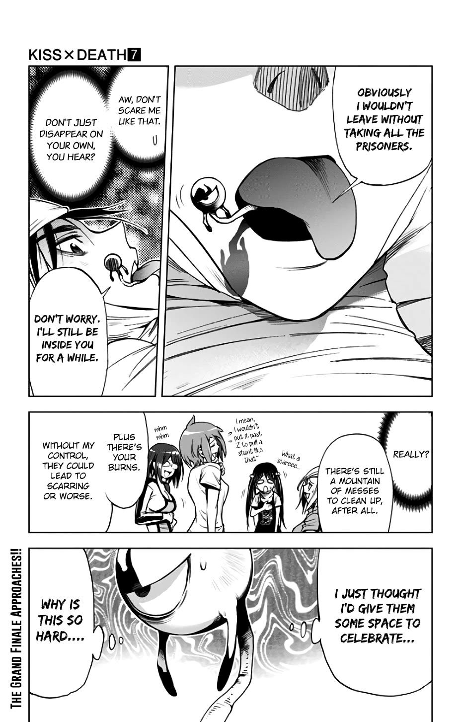 Kiss x Death Chapter 84 page 12 - Chapter 84: Gratitude