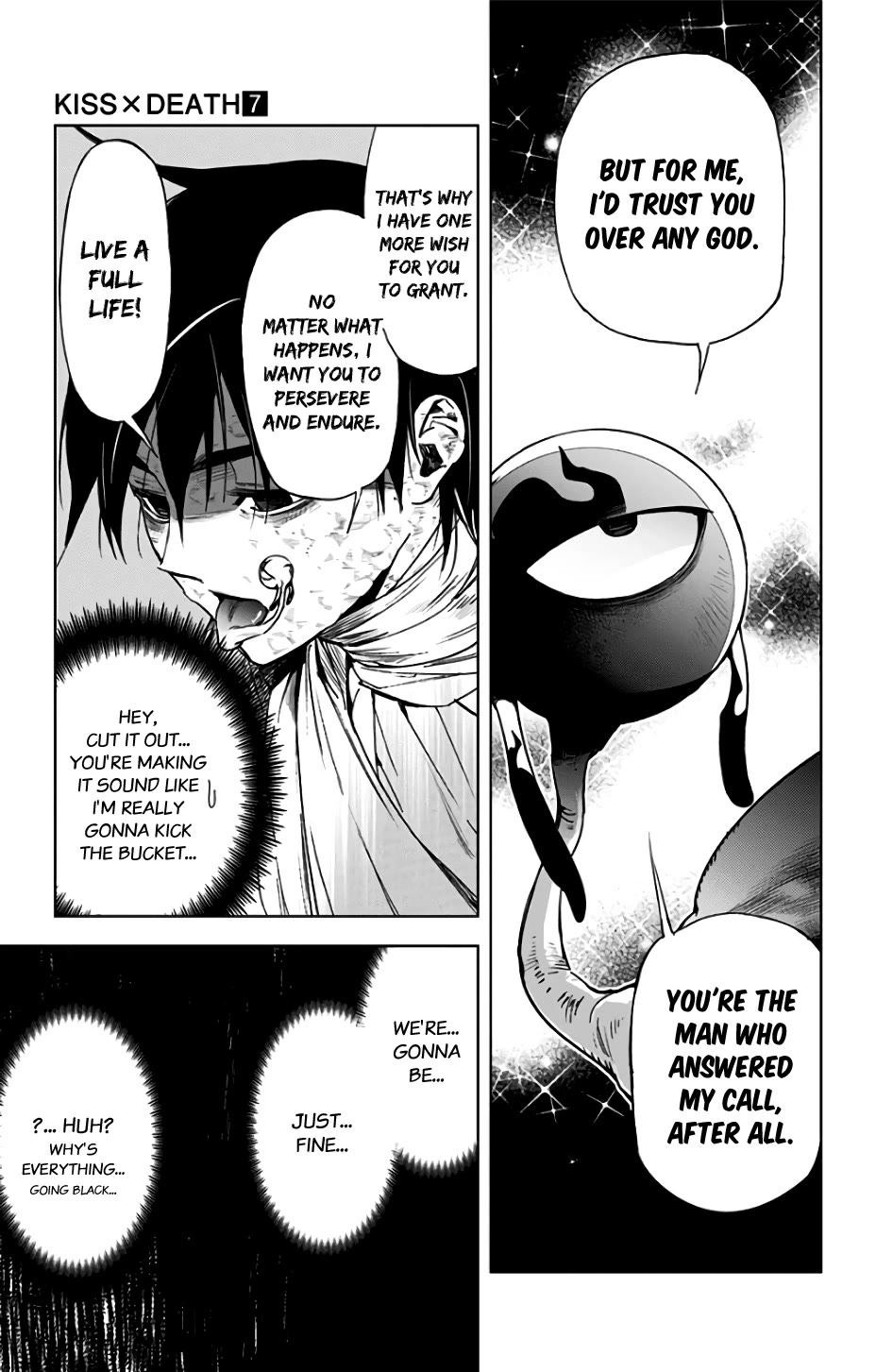 Kiss x Death Chapter 84 page 5 - Chapter 84: Gratitude