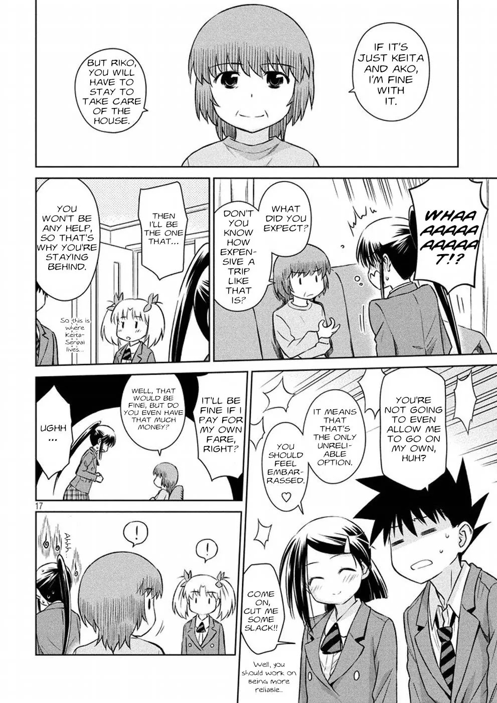 Kiss x Sis Chapter 107 page 17 - Chapter 107: Nothing
